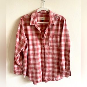 Universal Thread Button Down long sleeve flannel shirt